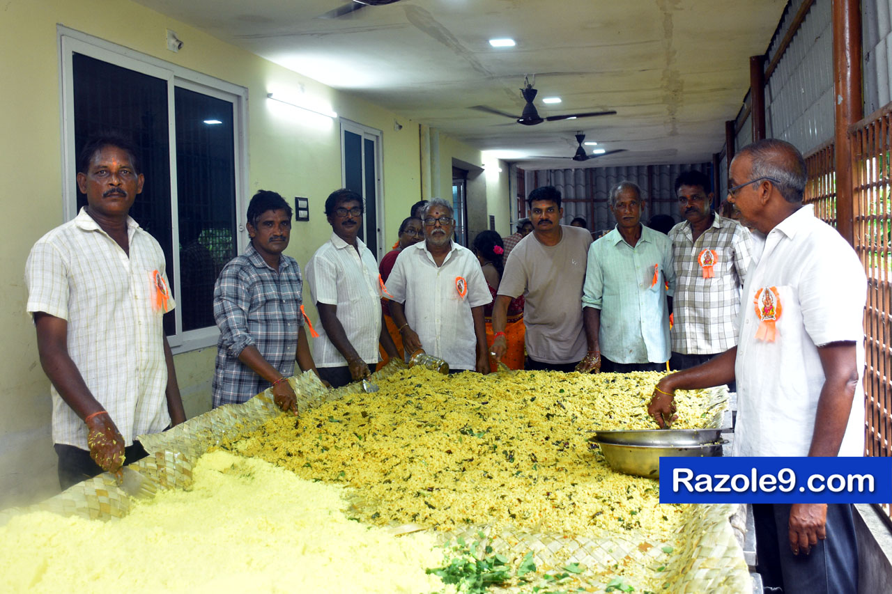 Razole Taluka Ganesh Nimajjanam